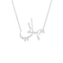 Gold Name Necklace - Tahani - تهاني